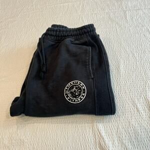 Gymshark black jogger men M